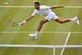 Victor Hanescu v prvním kole Wimbledonu 2014