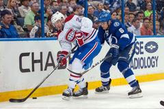 NHL: Montreal Canadiens vs Tampa Bay Lightning (Vanek a Salo)