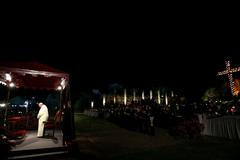 Papež František v Římě na obřadu křížové cesty.