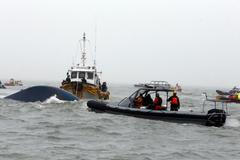 Jižní Korea - trajekt