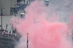 Slavia policie derby fotbal