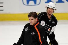 NHL: trénink před zápasem