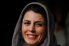 Jury member actress Leila Hatami attends a news conference before the opening of the 67th Cannes Film Festival in Cannes