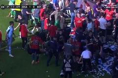 Video: Incident s diváky v Pamploně