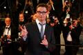 Jury member director Nicolas Winding Refn pose on the red carpet as he arrives for the screening of the film "Captives" in competition at the 67th Cannes Film Festival in Cannes