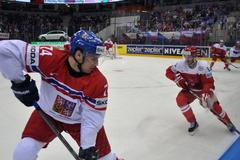 MS 2014,:Česko-Dánsko: Ondřej Vitásek (74) - Patrick Bjorkstrand