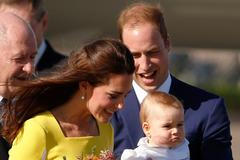Vévodkyně Catherine, princ William a jejich syn George v Austrálii