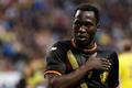 Romelu Lukaku v přípravném utkání Belgie před MS