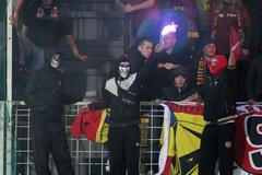 GL, Teplice-Sparta: fanoušci Sparty