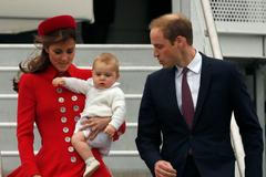 Princ William s rodinou na Novém Zélandu