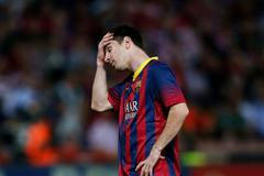 Lionel Messi po prohře v Grenadě