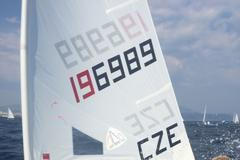 České lodě na Mistrovství Evropy v olympijské lodní třídě Laser Standard a Laser Radial 2014