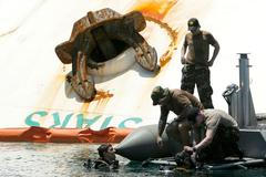 Potopený trajekt na Filipínách