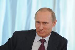 Russia's President Putin attends a meeting with members of the All-Russian People's Front group at the Novo-Ogaryovo state residence outside Moscow