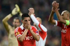 Fotbal, finále Evropské ligy, Chelsea - Benfica: smutek Benfiky, Enzo Perez