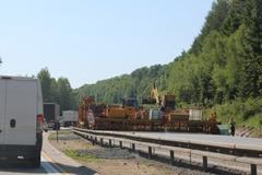 Rekonstrukce dálnice D1 v červnu 2014