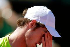 Andy Murray na French Open 2014