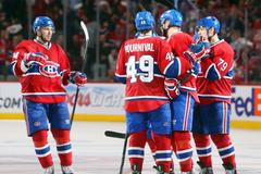 Radost hráčů Montrealu