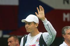 Davis Cup: Česko - Nizozemsko, Tomáš Berdych, Thiemo de Bakker