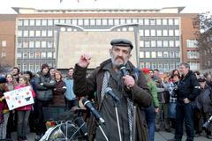 Demonstrace za Činoherní studio v Ústí nad Labem