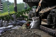 Ukrajina - Slavjansk - separatisté - ozbrojenci