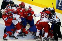 MS 2014: Norsko - Dánsko