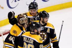 NHL: Stanley Cup Playoffs-Montreal Canadiens at Boston Bruins (Krejčí, Rask, Miller)