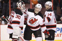 New Jersey Devils - Philadelphia: Jágr v akci