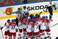 MS 2014, ČR-Slovensko: čeští hokejisté slaví vítězství