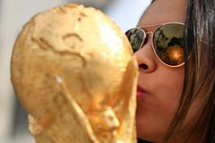 Fanynka před MS v Brazílii