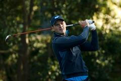 Martin Kaymer of Germany hits his tee shot on the second hole during the first round of the 2014 Masters golf tournament at the Augusta National Golf Club in Augusta