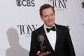 Actor Bryan Cranston poses backstage with his Tony Award at the American Theatre Wing's 68th annual Tony Awards at Radio City Music Hall in New York