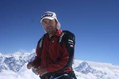 Horolezec Radek Jaroš