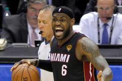 Finále NBA: LeBron James, Miami