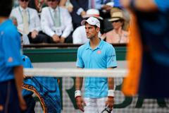Novak Djokovič na French Open 2014