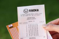 Sportka tiket, Sazka, ilustrační