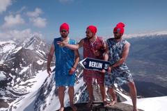 Tým Happy three friends v Innsbrucku