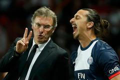 Laurent Blanc a Zlatan Ibrahimović se radují z titulu