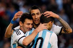 Parádní kombinace Argentiny v přípravném duelu se Slovinskem