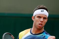 Jiří Veselý na French open 2014