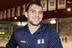 Sraz hokejové reprezentace před MS 2014 (Jakub Kovář)