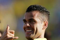 Brazílie - Panama: Daniel Alvés slaví gól