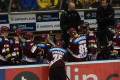 ELH, Zlín - Sparta: střídačka Sparty