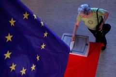 Eurovolby ve slovinském Naklu.