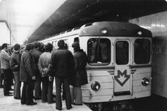 Metro - Praha - Ečs - zkušební jízda