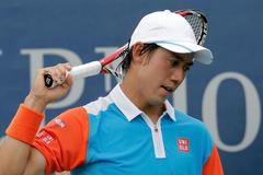 Nišikori na tenisovém US Open 2013