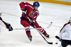 Jaromír Jágr v utkání proti Německu na Světovém poháru 2004