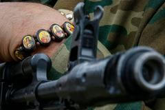 Ukrajina - Doněck - separatisté - ozbrojenci