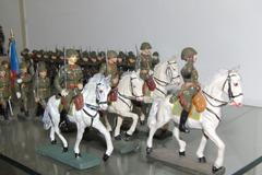 Vojáčci a modely vojenské techniky Lubora Šušlíka