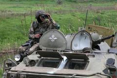 Ukrajina - Slavjansk - armáda